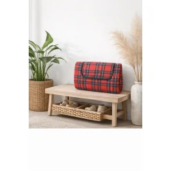 Picnic t�ppe vandt�t 150x200 cm med isolering placeret i minimalistisk hjem