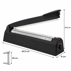 Poselukker med m�l p� 40,5 cm i l�ngden, 24,5 cm i h�jden og 8 cm i dybden