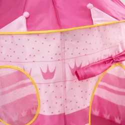 detaljer stof prinsesse telt