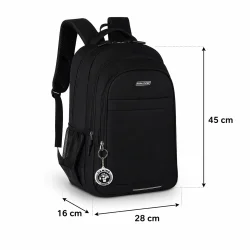 Rygs�k 22L med laptoprum og ergonomisk design med m�l og dimensioner