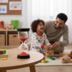 Timeglas til b�rn