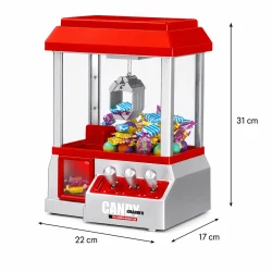 Mini klomaskine med m�l 31 � 22 � 17 cm &ndash; kompakt slikmaskine med klo og joystick.