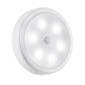 Stemmestyret LED lampe p� hvid baggrund produktbillede