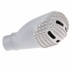 St�vsugermundstykke til dyreh�r p� hvid baggrund med gummib�rste