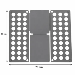 T�jfolder udfoldet med dokumenterede m�l p� 60 x 70 cm.