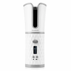 Tr�dl�st automatisk kr�llejern genopladeligt til rejse p� hvid baggrund