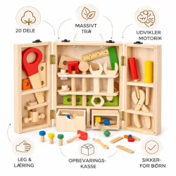 Infografik af v�rkt�jss�t til b�rn i tr�