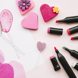 Tuscher til brn 80 stk