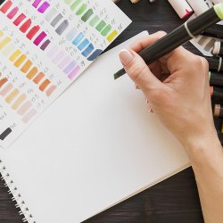 Tuscher til brn 80 stk