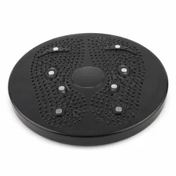Twister Board med massagepunkter og magneter til core tr�ning og balance p� hvid baggrund