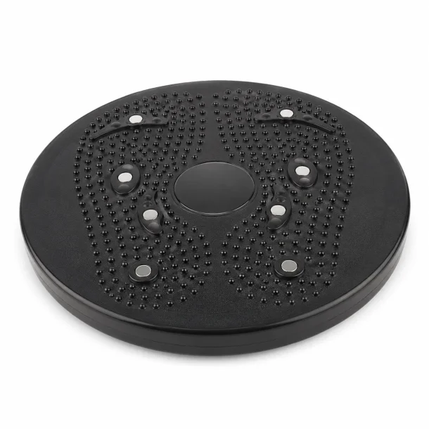Twister Board med massagepunkter og magneter til core tr�ning og balance p� hvid baggrund