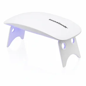 uv lampe til negle p� hvid baggrund mini neglelampe til gellak