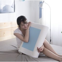 hovedpude med memoryskum